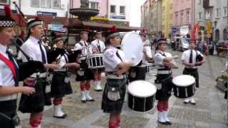 Regiment szkocki PipesampDrums  VII Dni Twierdzy Kłodzko 2012  3 Part [upl. by Ozan]