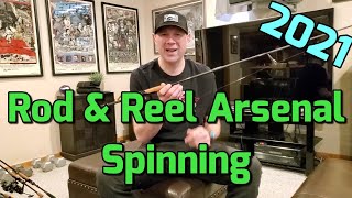 2021 High End Rod amp Reel ARSENAL Part 2  Spinning [upl. by Annaynek]