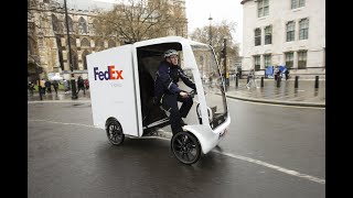 Experiences of a FedEx Express ecargo bike courier [upl. by Petes681]