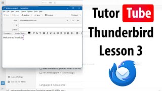 Thunderbird  Lesson 3  Adding Another Account [upl. by Poree]