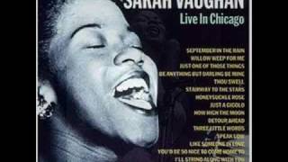 Sarah Vaughan  Thou Swell  Live in Chicago 1957 [upl. by Durrace]