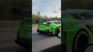 The Coolest GTR owner NissanGTR gtr libertywalk [upl. by Esetal]