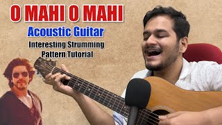 O MAHI  Interesting Guitar Strumming Tutorial acousticguitar omahisong dunki [upl. by Leia]