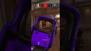 1v5 clutch missed two tho rainbowsixsiegeclip 6siege siege r6s r6 rainbowsixsiege [upl. by Anujra]