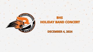 Beavercreek High School Holiday Band Concert December 4 2024 [upl. by Tezile745]