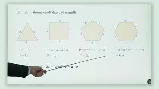 7 02 096  Java 25  Matematikë  perimetri dhe syprina e sipërfaqeve shumëkëndëshe të rregullta [upl. by Harris93]