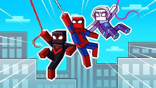 I Survived 1000 DAYS as SPIDEY in HARDCORE Minecraft  Amazing Adventures Compilation [upl. by Skricki690]