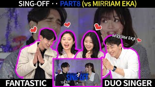 Reaction REZA SINGOFF TIKTOK SONGS PART 8 🇮🇩🇰🇷 Fortune Cookie Ela Ja Ta Louca vs Mirriam Eka [upl. by Eirb822]