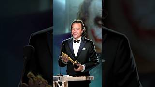 Heath Ledgers Oscar The Jokers Unprecedented Triumph heathledger oscar academyawards joker [upl. by Nimzaj481]