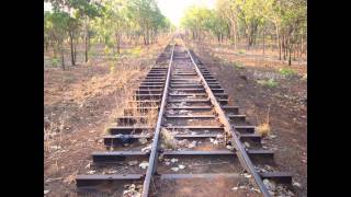 Old North Australia Railway Remnants Katherine October 2014 [upl. by Atirac]