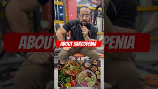 ABOUT SARCOPENIA proteindiet healthylifestyle healthylifestyle healthyfoods exercise gym [upl. by Nohsav]