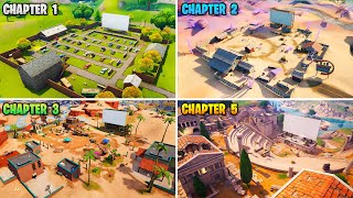 Evolution of the Risky Reels in Fortnite Chapter 1 Season 4  Chapter 5 Season 2 [upl. by Aria]