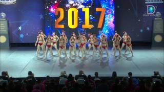 Foursis Dance Academy  Dazzlers 2017 Senior Large Jazz Semis [upl. by Hsihsa651]