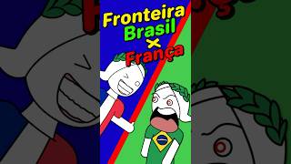 A maior fronteira da França frança brasil fronteira geografia [upl. by Joris]