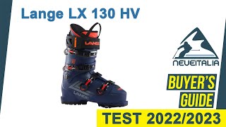 Lange LX 130 HV  NeveItalia SkiTest 20222023 [upl. by Jakoba]