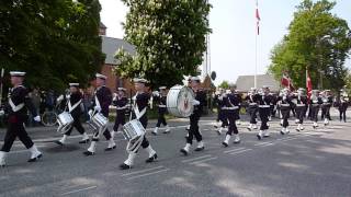 Søværnets Tamburkorps Dragør Kirke 6 juni 2010 [upl. by Ramsa886]