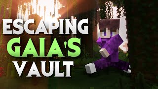 I ESCAPED Minecrafts most PERFECT Prison  Gaias Vault V2 ft SeenSven [upl. by Anomar637]