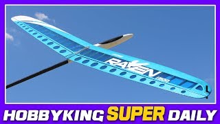 HKing Raven 1500mm Discus Launch Glider DLG PNF  HobbyKing Super Daily [upl. by Botnick860]