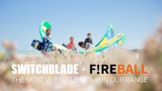 2017 CABRINHA SWITCHBLADE  FIREBALL [upl. by Nwahsyd]