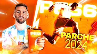 JUGANDO al MEJOR Parche Del PES 6  INFINITTY PATCH [upl. by Ikin]