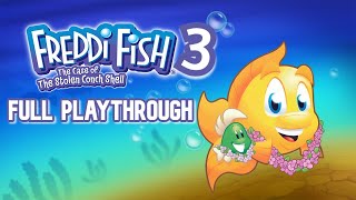 Freddi Fish 3  Full Game  No Commentary  PC HD [upl. by Anoyk624]