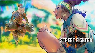 Street Fighter 6  Dhalsim Arcade Mode Story Prologue Cutscenes and Ending SF6 4K 60fps [upl. by Grous]