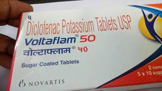 Voltaflam 50 Tablet  Uses Sideeffects Reviews and Precautions in hindi [upl. by Laurice]