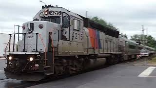 NJTR 4682 through Route 54 Hammonton NJ 421560036060 [upl. by Saimerej]