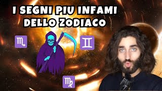 I SEGNI PIU INFAMI DELLO ZODIACO [upl. by Anemij56]