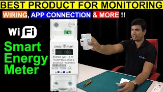 Introducing WiFi Smart Energy Meter Monitor and Control Your Energy Usage from Anywhere  amicikart [upl. by Kraft931]