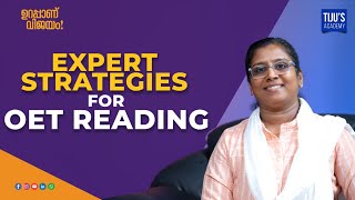 Expert Strategies for OET Reading  Tijus Academy [upl. by Conlan527]