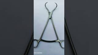 Bone reduction forceps 20cm orthopedic surgical long ratchet instrument [upl. by Epotimet]