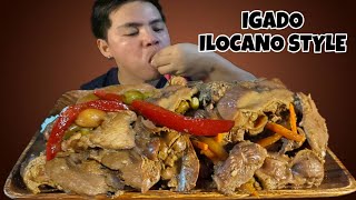 IGADO MUKBANG  Igado Authentic Ilocano Food  Pinoy Mukbang  Mukbang Philippines  Mhers tv [upl. by Drugge19]