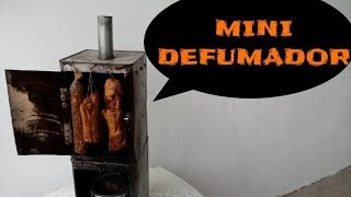 Como construir um Mini Defumador caseiro [upl. by Barnie249]