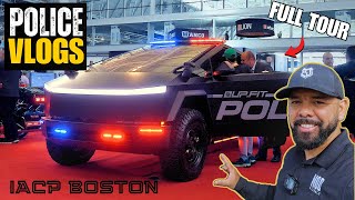 POLICE VLOGS NEW POLICE TECH Police Cyber Truck Tour [upl. by Aleydis]