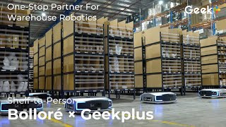 Geek AMRs Revolutionieren Bolloré Logistics’ LuxusECommerce in Australien [upl. by Lucine]