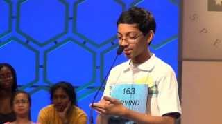 Arvind Mahankali wins 2013 Scripps National Spelling Bee [upl. by Kerge509]