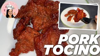 TOCINO  PANLASANG PINOY  TOCINO RECIPE  EASY RECIPE  HOMEMADE TOCINO [upl. by Ahsenod]