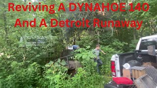 Reviving A Dynahoe 140 With A 353 Detroit But It Tried To Run Away Instead [upl. by Beaulieu]