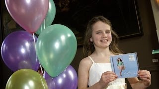 Amira Willighagen  NOS Jeugdjournaal  Album CD Release Party  Available from 28th March 2014 [upl. by Koh]