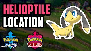 How to Catch Helioptile  Pokemon Sword amp Shield [upl. by Lemmueu]