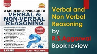 RSAggarwal  Verbal and Non Verbal Reasoning 2020 book Review [upl. by Ellenyl]