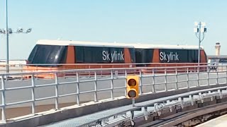 DFW Skylink Airport Monorail Train  Texas  2022 [upl. by Matheny320]