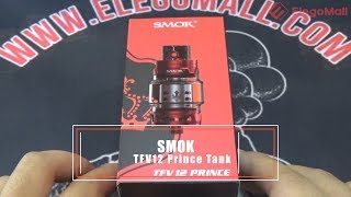 SMOK TFV12 Prince Sub Ohm tank unbox and review  what a beautiful cloud machine [upl. by Dalia763]