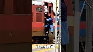 Working time IND Rallways please subscribe 🙏 girl loco pilots train railway india shorts [upl. by Sophey72]