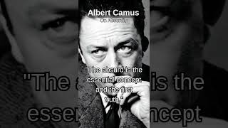 Albert Camus on absurdity [upl. by Otsugua669]