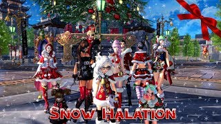 Blade amp Soul  ⛄Snow Halation 【🎄Christmas Music Video🎄】4K HD [upl. by Burr]