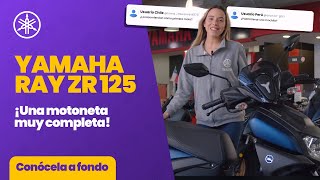 ¿La más rendidora🛵TODO sobre la YAMAHA Ray ZR 125 reseña 2024🔥 [upl. by Haelak]