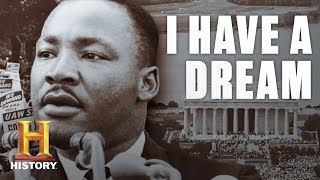 Martin Luther King Jrs quotI Have A Dreamquot Speech  History [upl. by Ennayhs]