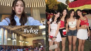 미국 대학 브이로그 ❤️💛 usc 에서의 일주일  vlog  la 🇺🇸 [upl. by Yale880]